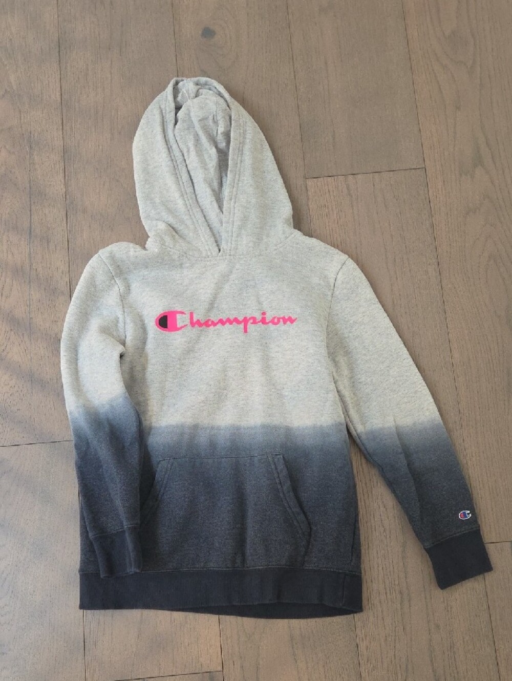 Champion Kids Hoodies - Lavender Tie-Dye & Gray-to-Black Ombre - Picture 5 of 7